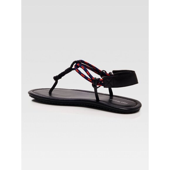 FREE PEOPLE Island Hopping Wrap Sandal / Black - Picture 9 of 11